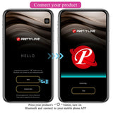 PRETTY LOVE - VIBRATEUR ŒUF À PROFONDEUR KLAY CONTRÔLÉ PAR APPLICATION VIOLET APP SERIES