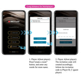 PRETTY LOVE - VIBRATEUR ŒUF À PROFONDEUR KLAY CONTRÔLÉ PAR APPLICATION VIOLET APP SERIES
