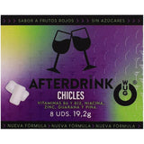 WUG After Drink – Le chewing-gum fonctionnel qui vous aide à retrouver de l'énergie après une soirée. Plaquette de 8 unités WUG GUM
