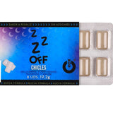 WUG off - Le chewing-gum fonctionnel qui vous aide à vous détendre et à mieux dormir. Plaquette de 8 paquets WUG GUM