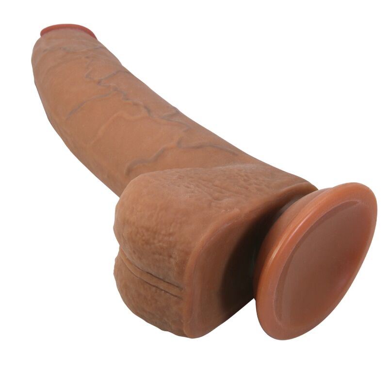 PRETTY LOVE - EVANDER GODEMICHET RÉALISTE FLEXIBLE AVEC VENTOUSE 23 CM -Ø- 4.9 CM DILDOS