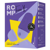 ROMP - STIMULATEUR CLITORIAL GRATUIT AVEC COUVERCLE, 10 NIVEAUX, RECHARGEABLE, VIOLET ROMP