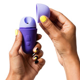 ROMP - STIMULATEUR CLITORIAL GRATUIT AVEC COUVERCLE, 10 NIVEAUX, RECHARGEABLE, VIOLET ROMP