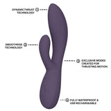 LELO - INA THRUST RABBIT VIBRATEUR À POUSSÉE VIOLET LELO