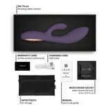 LELO - INA THRUST RABBIT VIBRATEUR À POUSSÉE VIOLET LELO