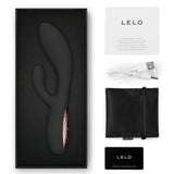 LELO - INA THRUST RABBIT VIBRATEUR À POUSSÉE NOIR LELO