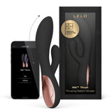 LELO - INA THRUST RABBIT VIBRATEUR À POUSSÉE NOIR LELO