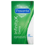PASANTE - PRÉSERVATIFS DELAY INFINITY 12 UNITÉS PASANTE
