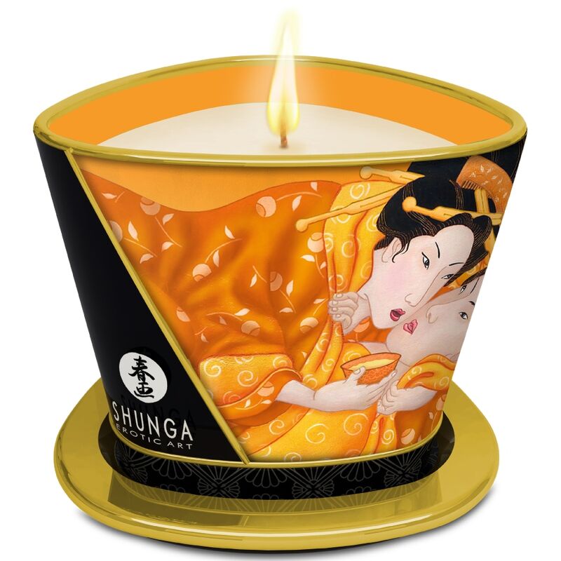 SHUNGA - BOUGIE DE MASSAGE MANGUE 170 ML SHUNGA CANDLES