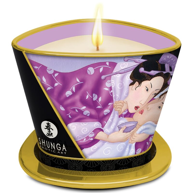 SHUNGA - BOUGIE DE MASSAGE LAVANDE 170 ML SHUNGA CANDLES