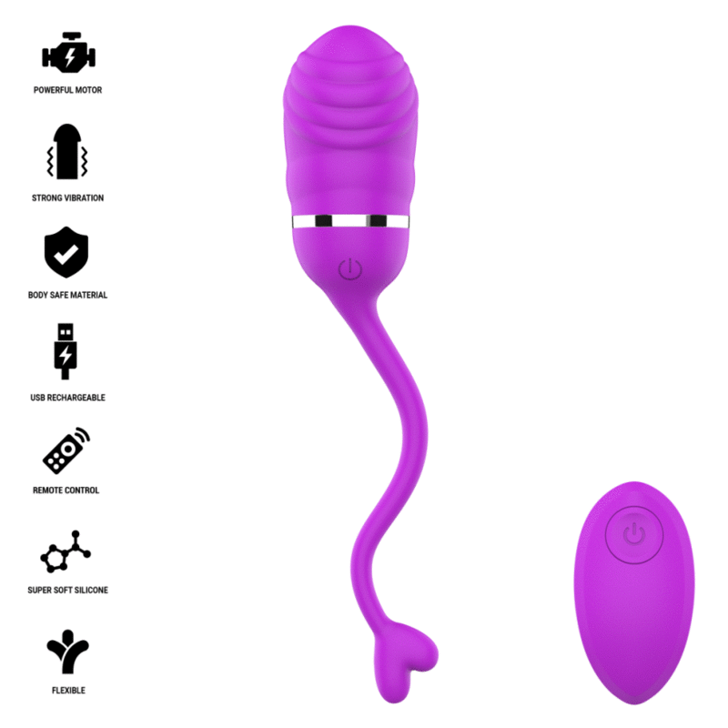 INTENSE - SOOKIE ŒUF VIBRANT À TÉLÉCOMMANDE VIOLET INTENSE REMOTE CONTROL