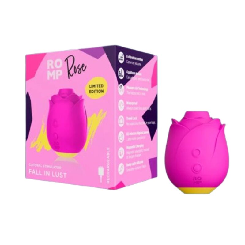 ROMP - ROSE 2.0 OUTIL DE SUCCION CLITORIDIENNE EN FORME DE ROSE ROMP