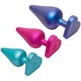 ROMP - KIT D'ENTRAÎNEMENT ANAL LUSTER TAILLES S/M/L AVEC BASE EN FORME DE CŒUR ROMP