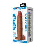 PRETTY LOVE - XERXES MANCHON PÉNIS VIBRANT 22 CM Ø 4,5 CM MARRON DILDOS