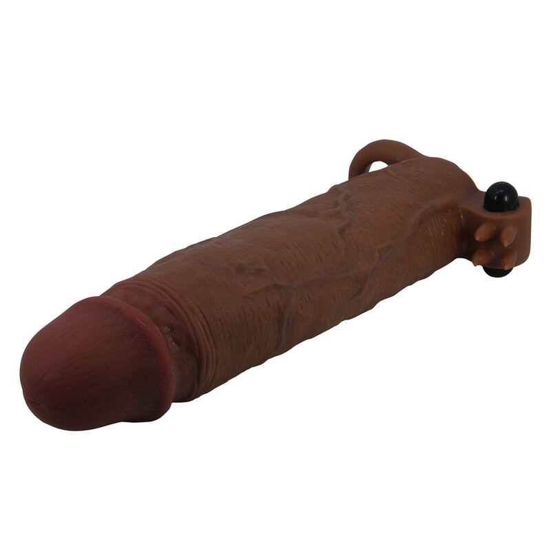 PRETTY LOVE - XERXES MANCHON PÉNIS VIBRANT 22 CM Ø 4,5 CM MARRON DILDOS