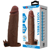 PRETTY LOVE - XERXES MANCHON PÉNIS VIBRANT 22 CM Ø 4,5 CM MARRON DILDOS