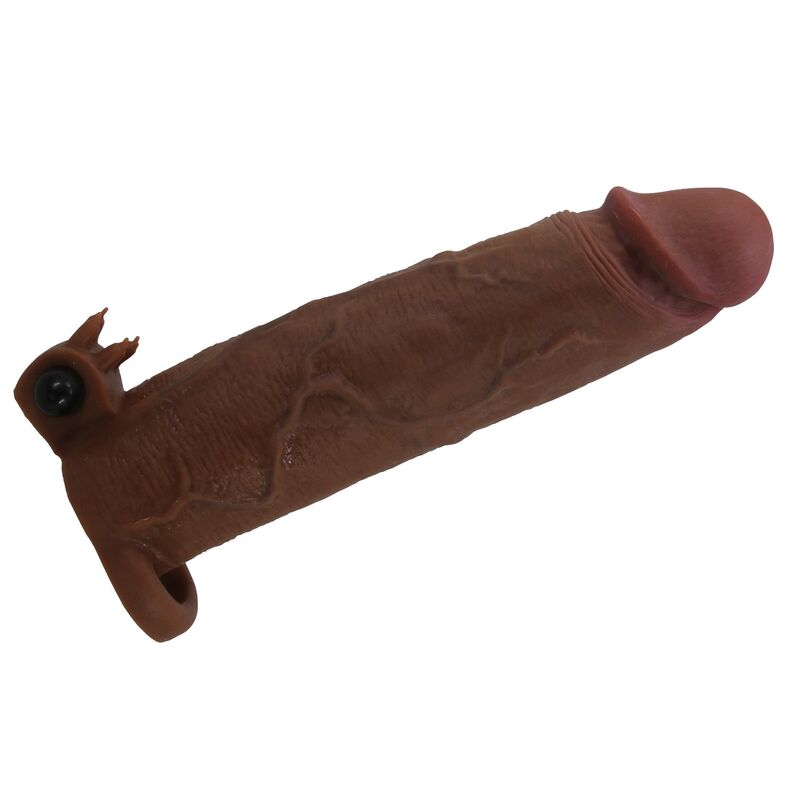 PRETTY LOVE - XERXES MANCHON PÉNIS VIBRANT 22 CM Ø 4,5 CM MARRON DILDOS