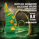 POWER MONSTERS - ABYSSAL COLOSSUS BICOLOR FANTASY GODEMICHET EN SILICONE 22,5 CM Ø 6 CM POWER MONSTERS