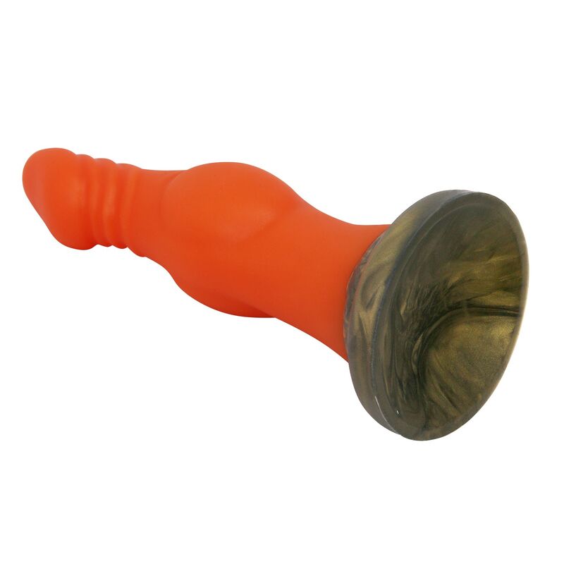 POWER MONSTERS - BLAZEHEART CHARGER FANTASY GODEMICHET EN SILICONE 18,5 CM Ø 4,5 CM POWER MONSTERS