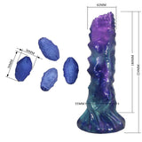 POWER MONSTERS - DUSKWAKER SENTINEL GONFLABLE TRICOLOR EN SILICONE, 23 CM Ø 5 CM POWER MONSTERS