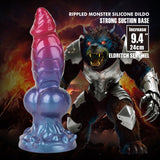 POWER MONSTERS - ELDRITCH SENTINEL BICOLOR FANTASY GODEMICHET EN SILICONE 24 CM Ø 5 CM POWER MONSTERS