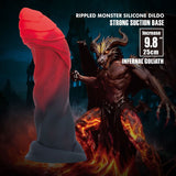 POWER MONSTERS - GOLIATH INFERNAL BICOLORE FANTASY GODEMICHET EN SILICONE 25 CM Ø 6 CM POWER MONSTERS