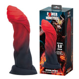 POWER MONSTERS - GOLIATH INFERNAL BICOLORE FANTASY GODEMICHET EN SILICONE 25 CM Ø 6 CM POWER MONSTERS
