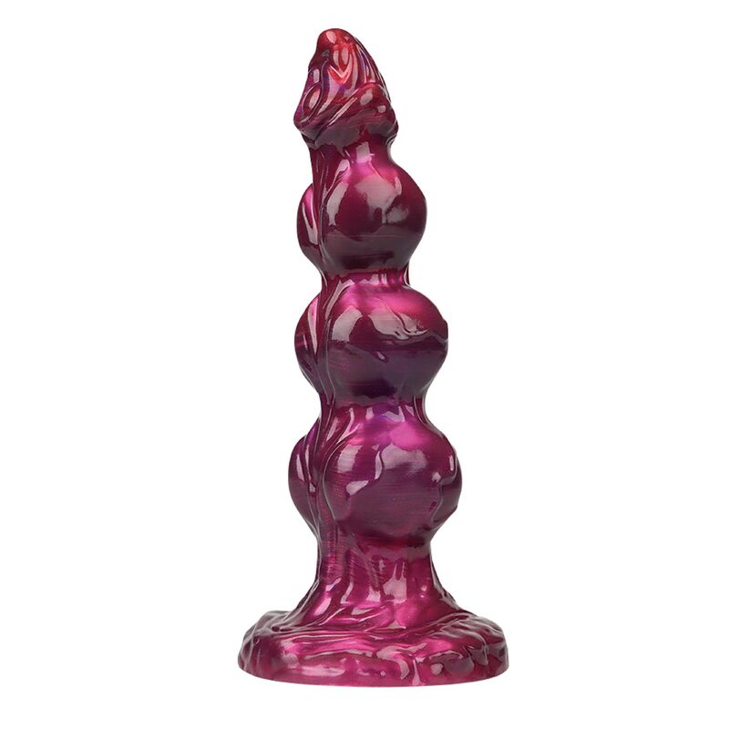 POWER MONSTERS - PRIMAL BEASTLORD GODEMICHET EN SILICONE TRANSLUCIDE ROSE FANTASTIQUE 26 CM Ø 5 CM POWER MONSTERS