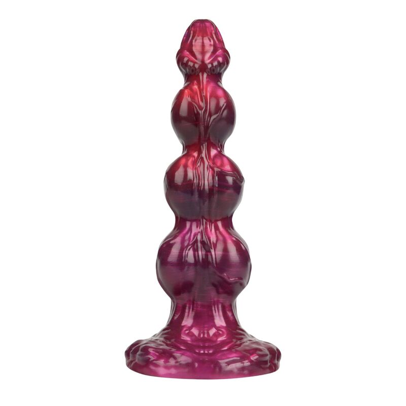 POWER MONSTERS - PRIMAL BEASTLORD GODEMICHET EN SILICONE TRANSLUCIDE ROSE FANTASTIQUE 26 CM Ø 5 CM POWER MONSTERS