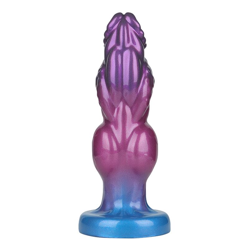 POWER MONSTERS - RIFT TITAN BICOLORE GONFLABLE EN SILICONE FANTASTIQUE 24 CM Ø 5 CM POWER MONSTERS