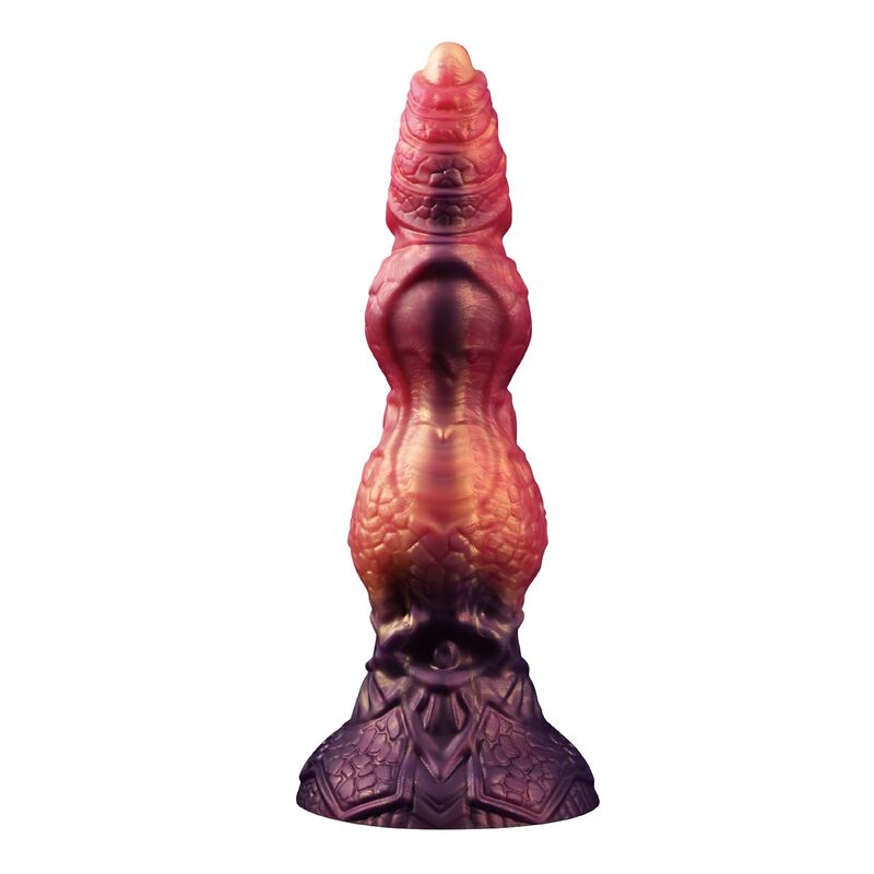 POWER MONSTERS - SAVAGE BEASTLORD TRICOLOR FANTASY GODEMICHET EN SILICONE 24 CM Ø 5 CM POWER MONSTERS