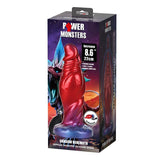 POWER MONSTERS - SHADOW BEHEMOTH GONFLABLE BICOLOR EN SILICONE FANTASY 22 CM Ø 5 CM POWER MONSTERS