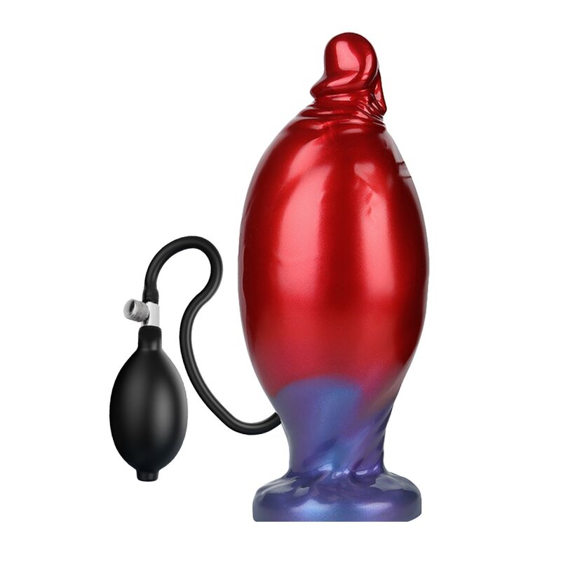 POWER MONSTERS - SHADOW BEHEMOTH GONFLABLE BICOLOR EN SILICONE FANTASY 22 CM Ø 5 CM POWER MONSTERS