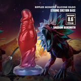 POWER MONSTERS - SHADOW BEHEMOTH GONFLABLE BICOLOR EN SILICONE FANTASY 22 CM Ø 5 CM POWER MONSTERS