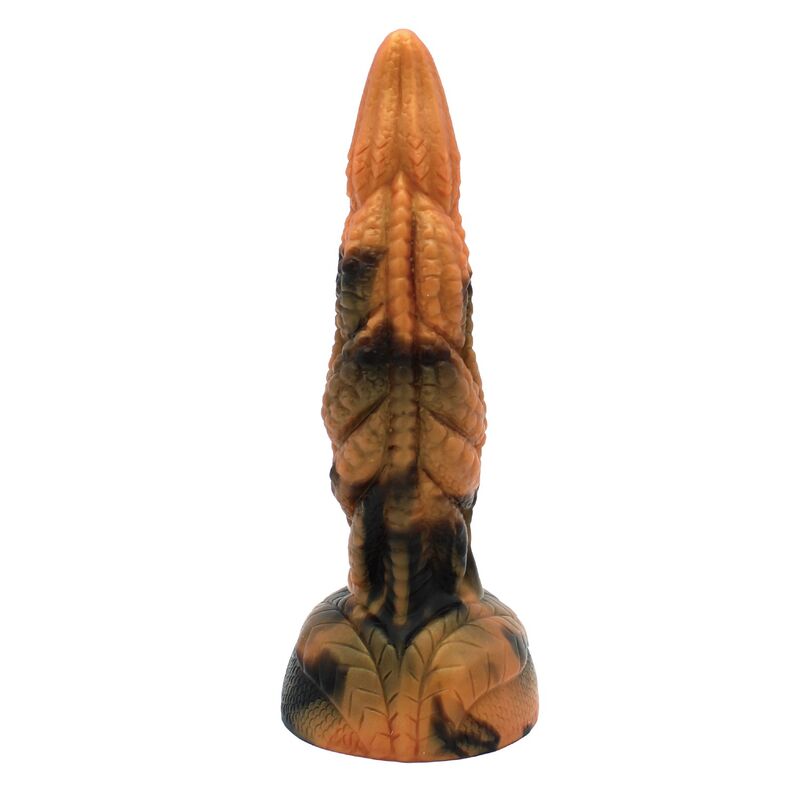 POWER MONSTERS - TYRANNOSAURE BICOLORE FANTASY GODEMICHET EN SILICONE 20,5 CM Ø 5 CM POWER MONSTERS