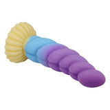 POWER MONSTERS - GODEMICHET EN SILICONE LICORNE TRICOLOR FANTASY 22 CM Ø 5 CM POWER MONSTERS