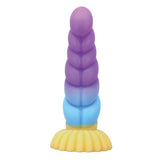 POWER MONSTERS - GODEMICHET EN SILICONE LICORNE TRICOLOR FANTASY 22 CM Ø 5 CM POWER MONSTERS