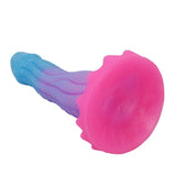 POWER MONSTERS - GODEMICHET FANTASY PYTHON DU VIDE AVEC VENTOUSE 20,5 CM Ø 5,2 CM BLEU, VIOLET ET ROSE POWER MONSTERS