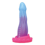POWER MONSTERS - GODEMICHET FANTASY PYTHON DU VIDE AVEC VENTOUSE 20,5 CM Ø 5,2 CM BLEU, VIOLET ET ROSE POWER MONSTERS