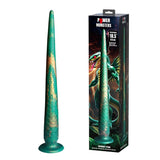 POWER MONSTERS - WILDWYRM TAIL BICOLOR FANTASY GODEMICHET EN SILICONE 47 CM Ø 4 CM POWER MONSTERS