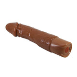 PRETTY LOVE - VIBRATEUR RÉALISTE DONALD 19,5 CM Ø 4 CM MARRON DILDOS