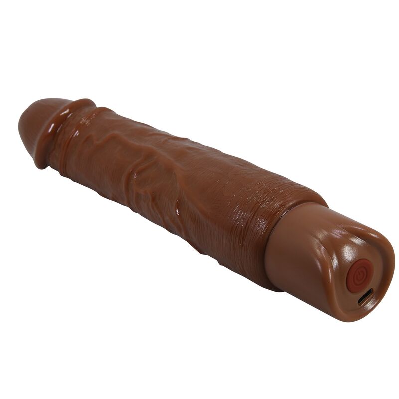 PRETTY LOVE - VIBRATEUR RÉALISTE DUKE 23,5 CM Ø 4,8 CM MARRON DILDOS
