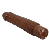 PRETTY LOVE - VIBRATEUR RÉALISTE DUKE 23,5 CM Ø 4,8 CM MARRON DILDOS