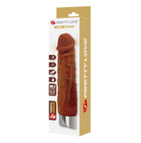 PRETTY LOVE - VIBRATEUR RÉALISTE DUKE 23,5 CM Ø 4,8 CM MARRON DILDOS