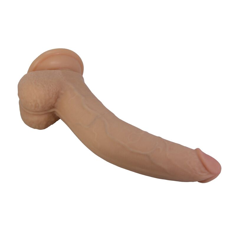 PRETTY LOVE - ELLCUMENT GODEMICHET RÉALISTE ET FLEXIBLE 18 CM Ø 4,5 CM TPE NATUREL DILDOS