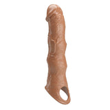 PRETTY LOVE - MANCHON D'EXTENSION PÉNIENNE AJUSTABLE 28 CM Ø 4,5 CM MARRON FOR HIM