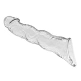 PRETTY LOVE - MANCHON D'EXTENSION PÉNIENNE AJUSTABLE 28 CM Ø 4,5 CM TRANSPARENT FOR HIM
