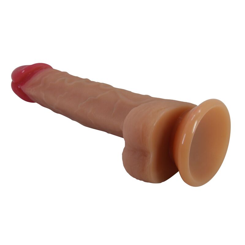 PRETTY LOVE - JOVITA GODEMICHET RÉALISTE EN SILICONE AVEC VENTOUSE 19 CM Ø 4,5 CM DILDOS