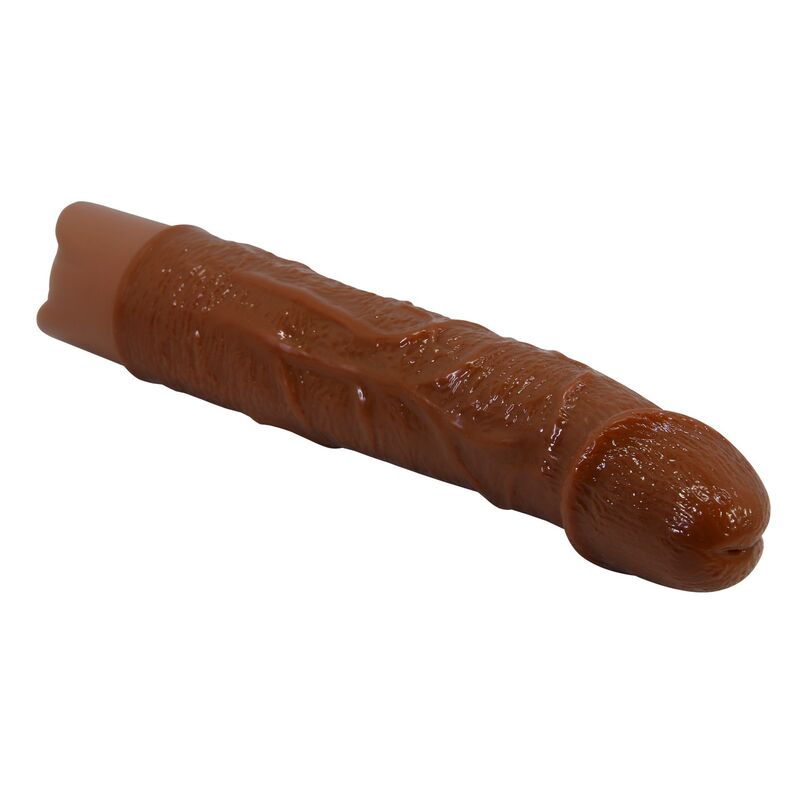 PRETTY LOVE - LEONARDO VIBRATEUR RÉALISTE 20 CM Ø 4 CM MARRON DILDOS