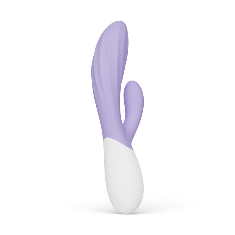 LELO - INA TWIST DOUBLE VIBRATEUR LAPIN POUR LE POINT G ET LE CLITORIS LAVANDE LELO
